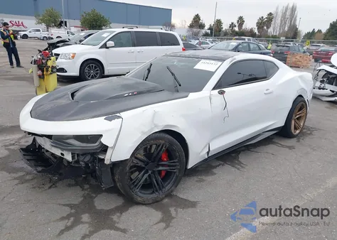 2018 Chevrolet Camaro Zl1 из США, поврежденный, VIN 1G1FJ1R65J0172653